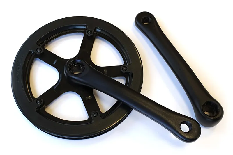 NECO 3/32 46Tx170mm Alloy Single Chainset in Black