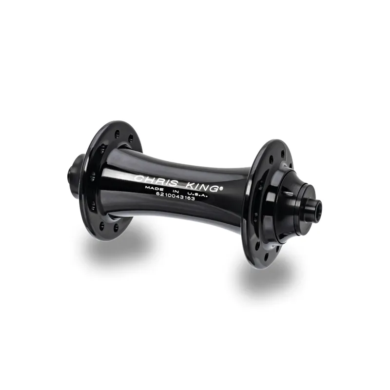 Chris King Road R45 Ceramic Bearings Front Hub in Black 100mm QR 24H