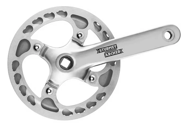 Sturmey Archer Sunrace FCS722 42T x 170mm Chainset in Silver
