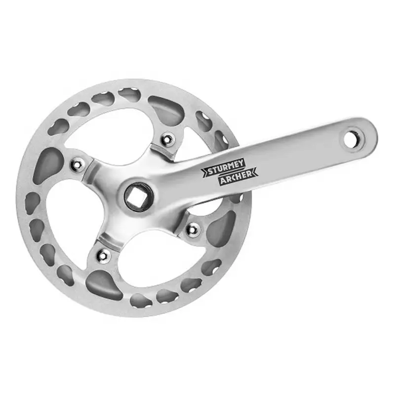 Balfes Bikes Sturmey Archer Sunrace FCS722 42T x 170mm Chainset in Silver | Free postage over £30, £10 off first order, price match & 0% finance.