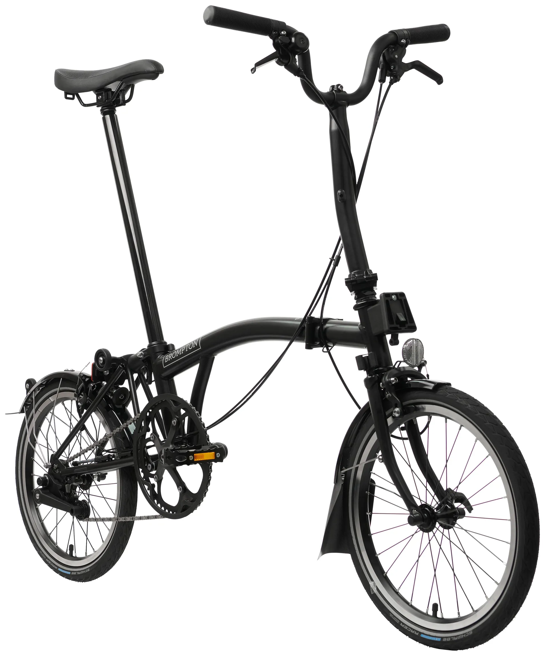 Brompton C Line Urban Folding Bike 2023 in Black