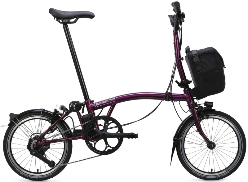 Balfes Bikes Brompton Electric C Line 4-Speed Folding Bike 2026 in Amethyst Lacquer | Free postage over £30, £10 off first order, price match & 0% finance.