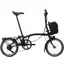 Brompton Electric C Line with SuperRoll+ 4-Speed Folding Bike 2026 in Matt Black