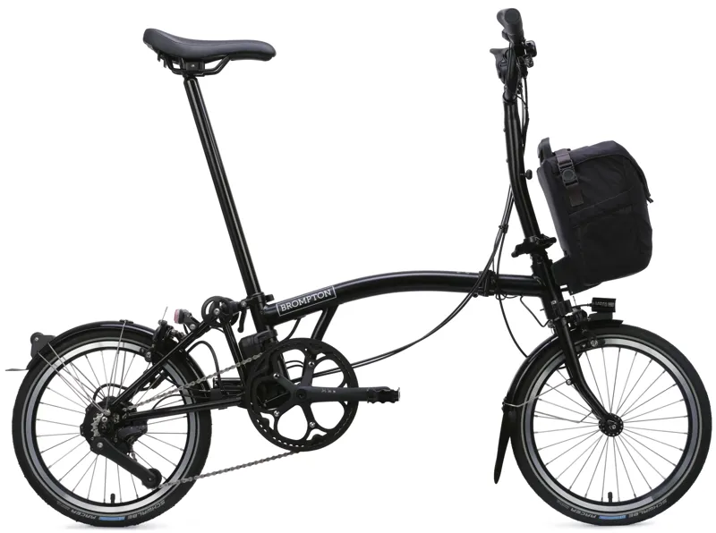 Balfes Bikes Brompton Electric C Line 4-Speed Folding Bike 2026 in Matt Black | Free postage over £30, £10 off first order, price match & 0% finance.