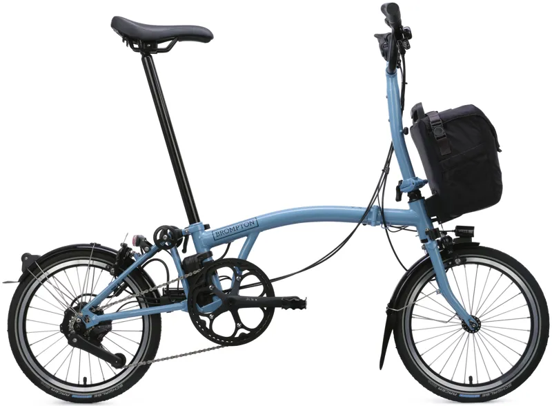 Balfes Bikes Brompton Electric C Line 4-Speed Folding Bike 2026 in Cloud Metallic | Free postage over £30, £10 off first order, price match & 0% finance.