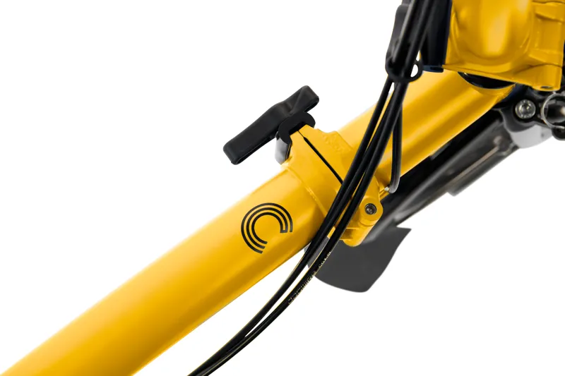 Brompton C Line Explore 6 Speed Folding Bike 2025 in Bumblebee Yellow-3