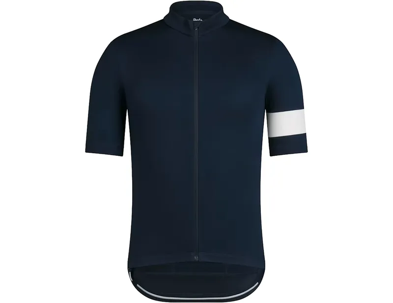 Rapha Classic Short Sleeve Jersey in Dark Navy/White