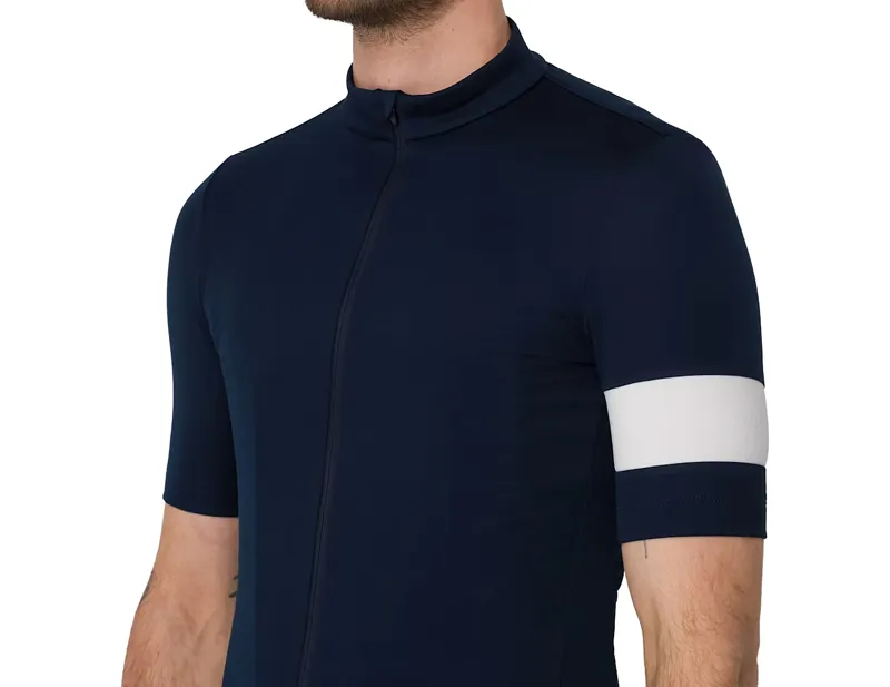 Rapha Classic Short Sleeve Jersey in Dark Navy/White-3