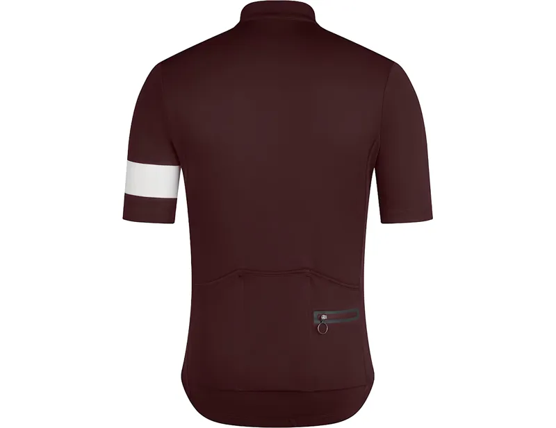 Rapha Classic Short Sleeve Jersey in Fudge/White Alyssum-1