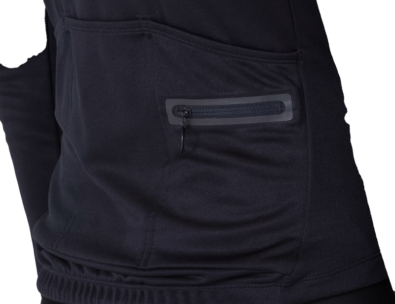 Rapha Classic Long Sleeve Jersey in Black/Black-4