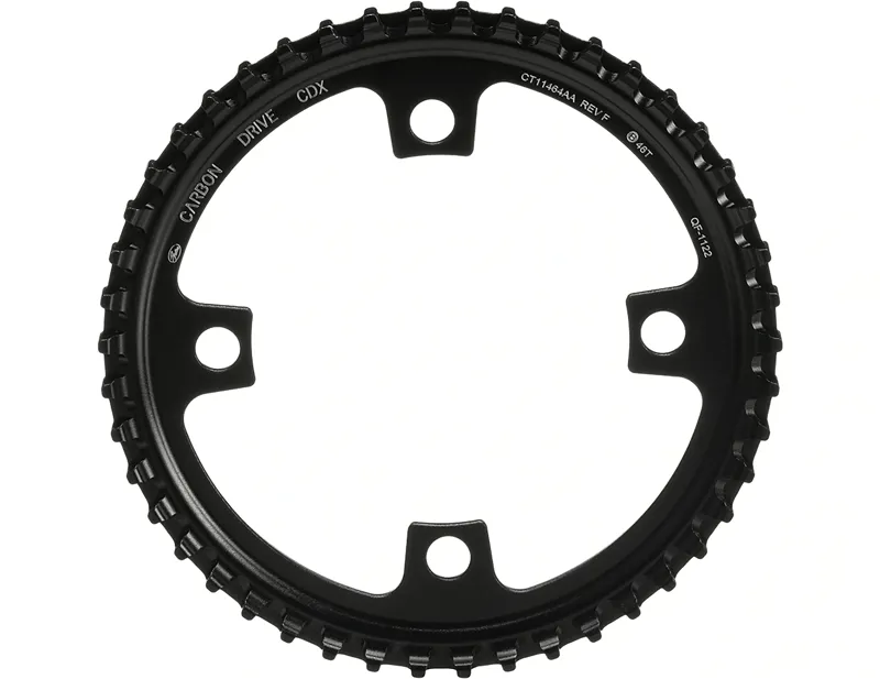 Gates CDX CenterTrack 4-Bolt 104BCD Front Sprocket in Black