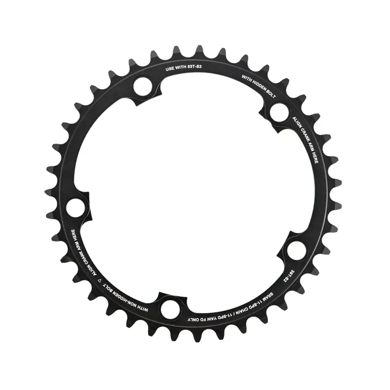 Balfes Bikes Sram SRAM Chain Ring Road Red22/Force22 X-Glide R 39T Yaw 11 Speed S2130 Alum 3mm: BLACK 11SPD 39T | Free postage over £30, £10 off first order, price match & 0% finance.