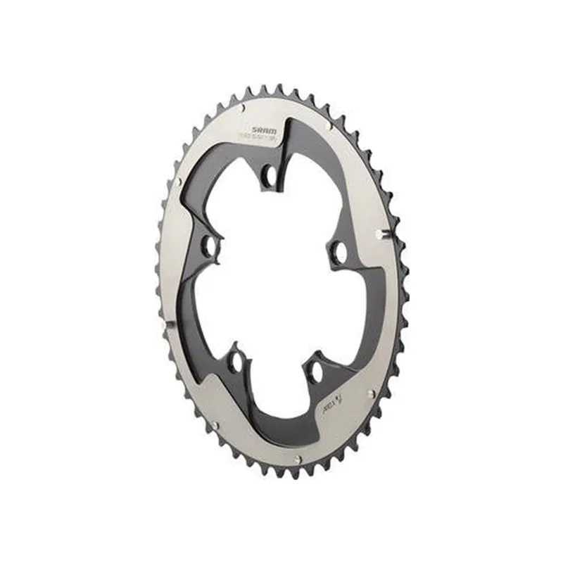 Balfes Bikes Sram SRAM Chain Ring Road Red22 X-Glide R 50T Yaw 11 Speed S3 Hidden Bolt/Non-Hidden Bolt 110 Alum 5mm Falcon Grey BB30 or GXP: GREY 11SPD 50T | Free postage over £30, £10 off first order, price match & 0% finance.