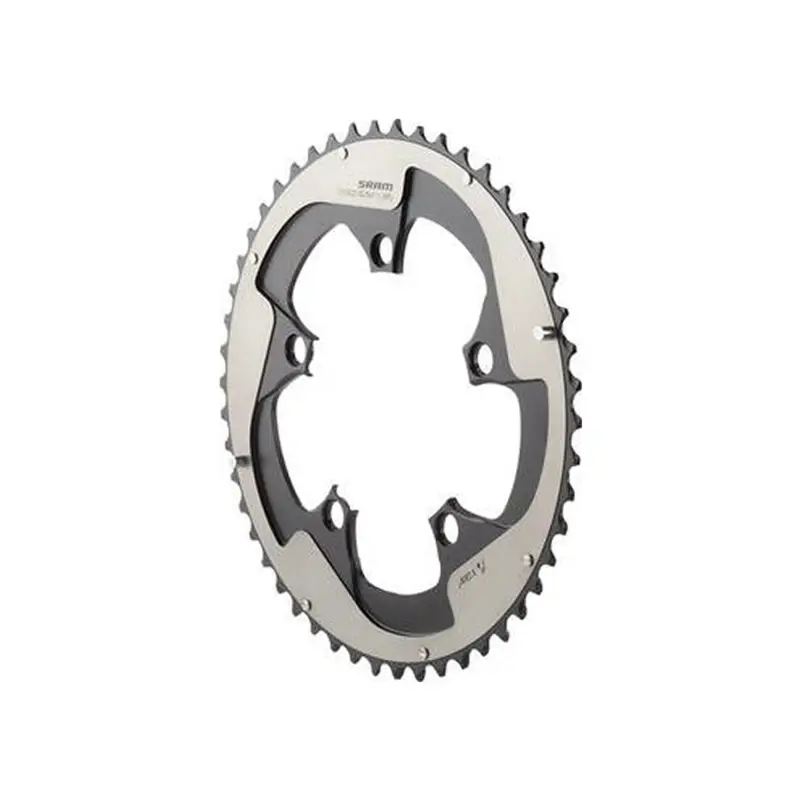 Balfes Bikes Sram SRAM Chain Ring Road Red22 X-Glide R 50T Yaw 11 Speed S3 Hidden Bolt/Non-Hidden Bolt 110 Alum 5mm Falcon Grey BB30 or GXP: GREY 11SPD 50T | Free postage over £30, £10 off first order, price match & 0% finance.