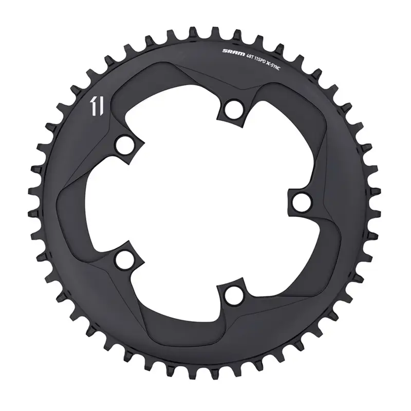 Balfes Bikes Sram SRAM X-Sync 11 Speed 110 BB30 Or GXP 46t Chain Ring in Argon Grey | Free postage over £30, £10 off first order, price match & 0% finance.
