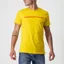 Castelli Ventaglio T-Shirt in Yellow/Black