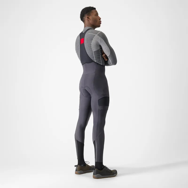 Castelli Unlimited Trail Bib Tights in Dark Grey-4