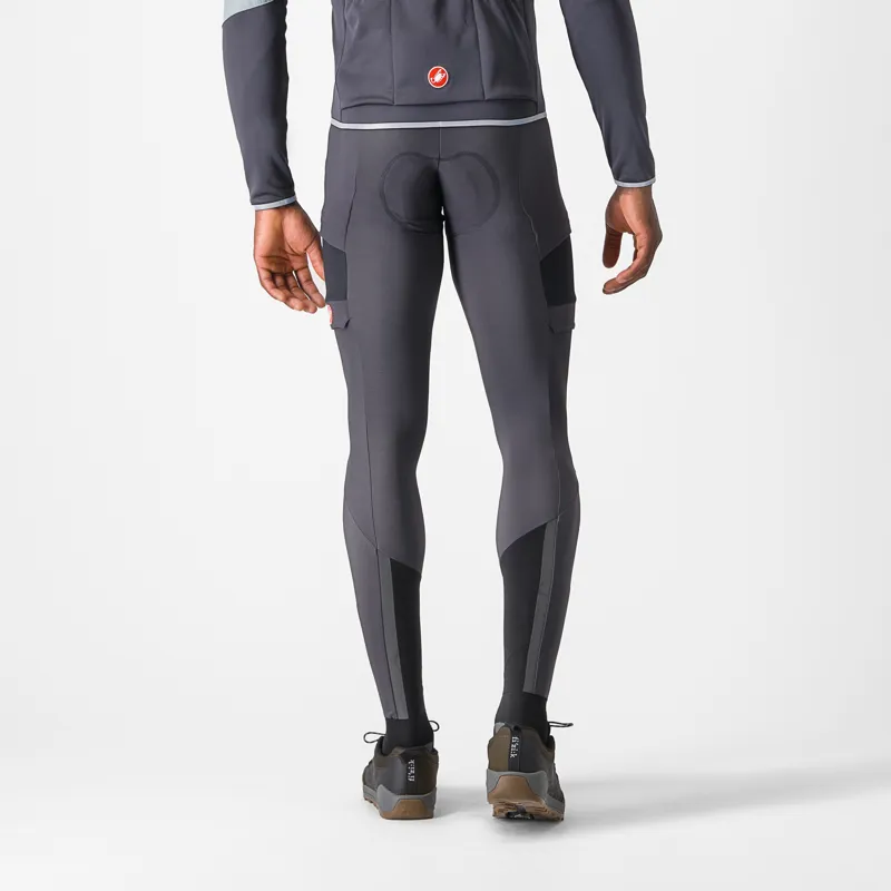 Castelli Unlimited Trail Bib Tights in Dark Grey-6