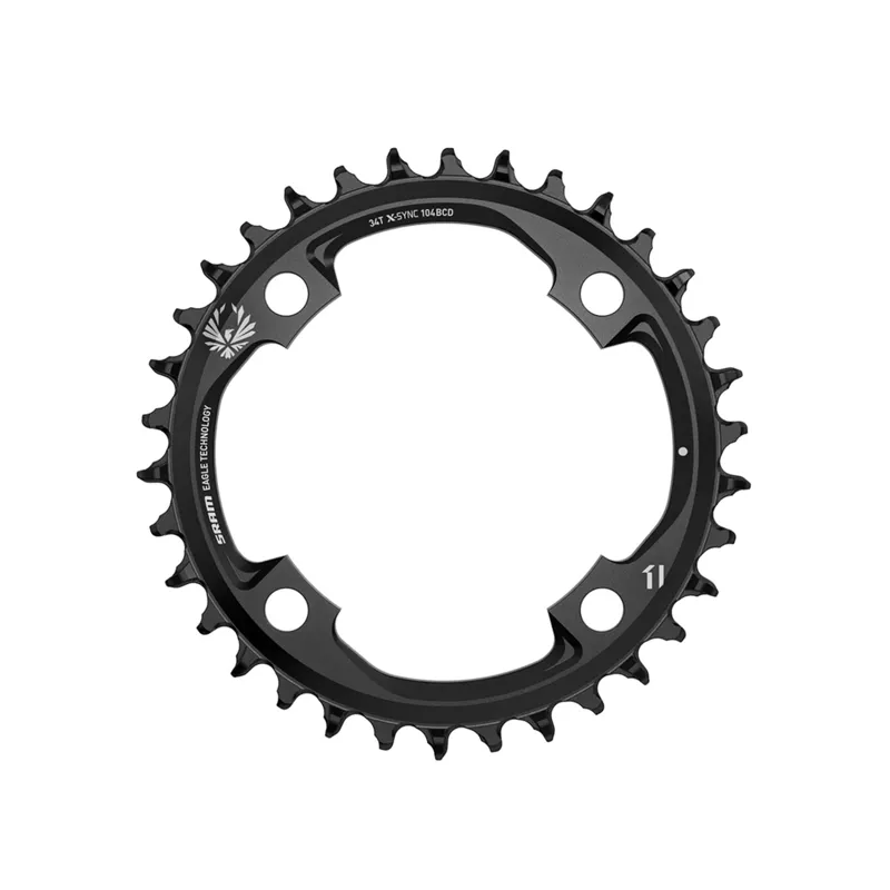 SRAM Eagle X-Sync 2 12spd 38t 104 BCD Chainring Black