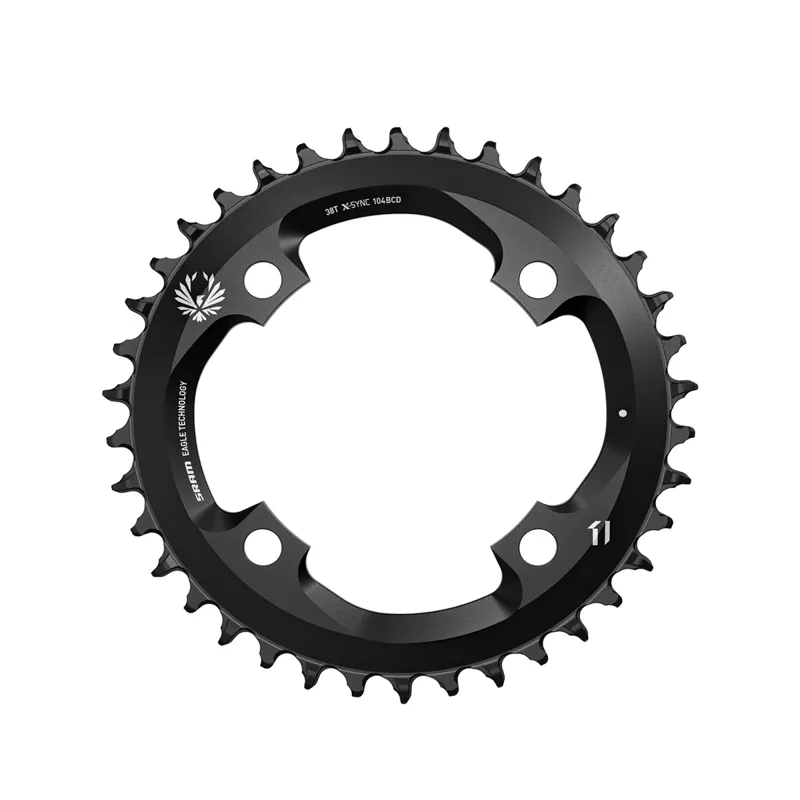 Balfes Bikes Sram SRAM Chain Ring X-SYNC 2 38T 104 BCD Alum 12 speed Black: BLACK 12 SPEED | Free postage over £30, £10 off first order, price match & 0% finance.