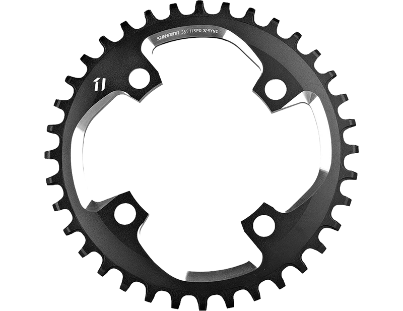 Balfes Bikes Sram SRAM X-Sync 40-tooth 11-speed Apex 1 Asymmetric Chainring in Black | Free postage over £30, £10 off first order, price match & 0% finance.