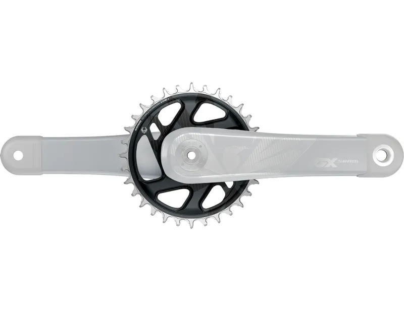 Balfes Bikes Sram X-SYNC 2 Direct Mount 6mm Offset Eagle chain ring in grey | Free postage over £30, £10 off first order, price match & 0% finance.