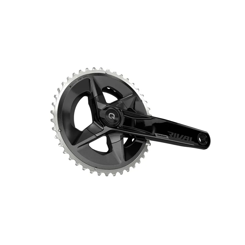 SRAM Rival D1 Quarq Road Power Meter Dub Wide - BB Not Included - in Black-1