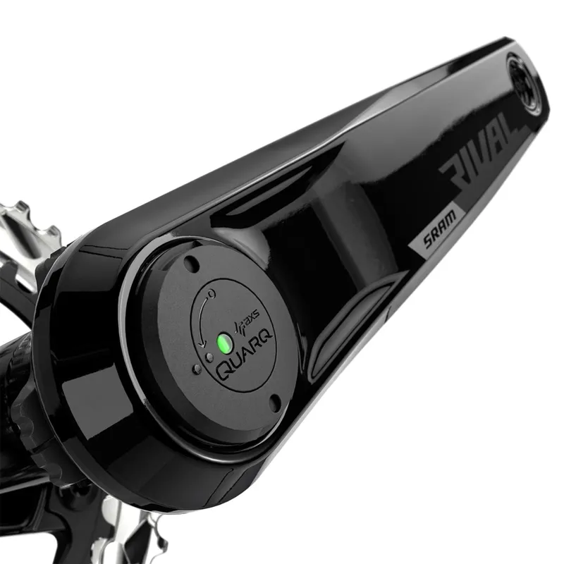SRAM Rival D1 Quarq Road Power Meter Dub Wide - BB Not Included - in Black-2