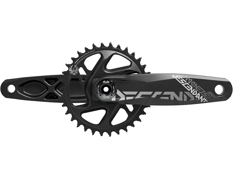 Balfes Bikes Truvativ TRUVATIV Descendant All Downhill DUB83 With Direct Mount 34t X-SYNC 2 Chainring in BLACK 165MM | Free postage over £30, £10 off first order, price match & 0% finance.