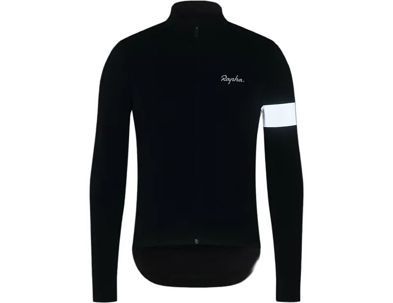 Rapha Core Winter Jacket in Black/White-2