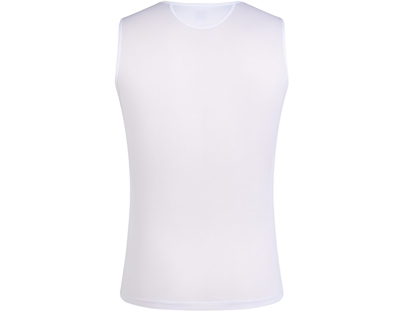 Rapha Men's Pro Team Sleeveless Race Base Layer in White-1