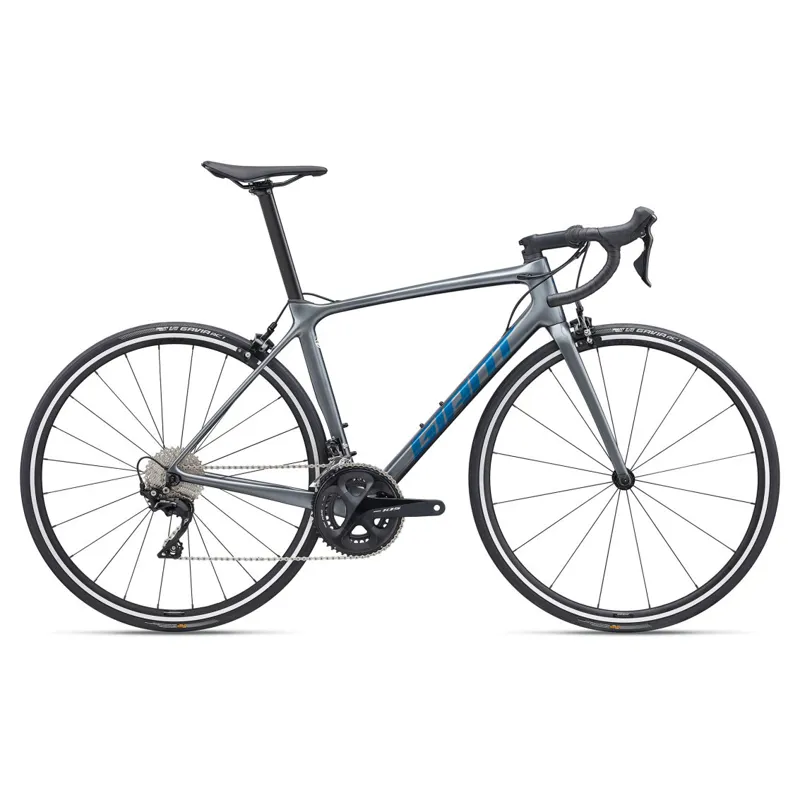 Giant TCR Advanced Road Bike 2024 in Charcoal