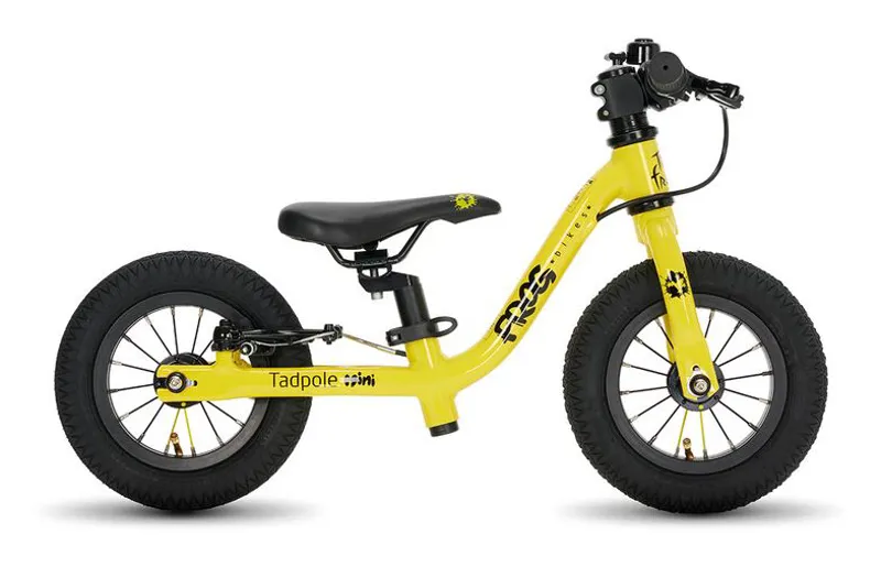 Frog Tadpole Mini Balance Bike 10 inch Wheel 2023 in Tour de France Yellow