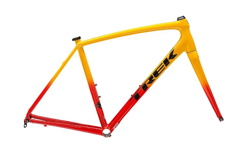 Balfes Bikes Trek Emonda ALR Rim Road Bike Frameset 2025 in Red to Marigold | Free postage over £30, £10 off first order, price match & 0% finance.
