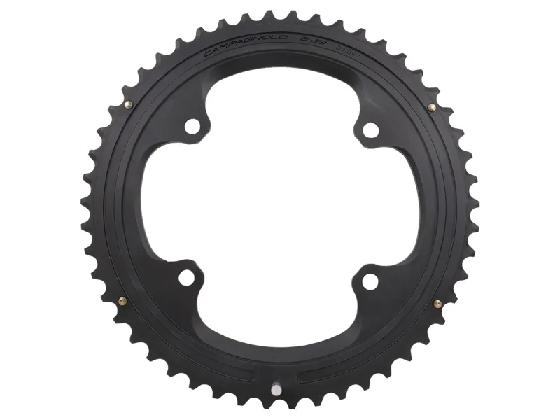 Campagnolo Super Record Wireless 13s Chainring Set 52+36 in Black-1