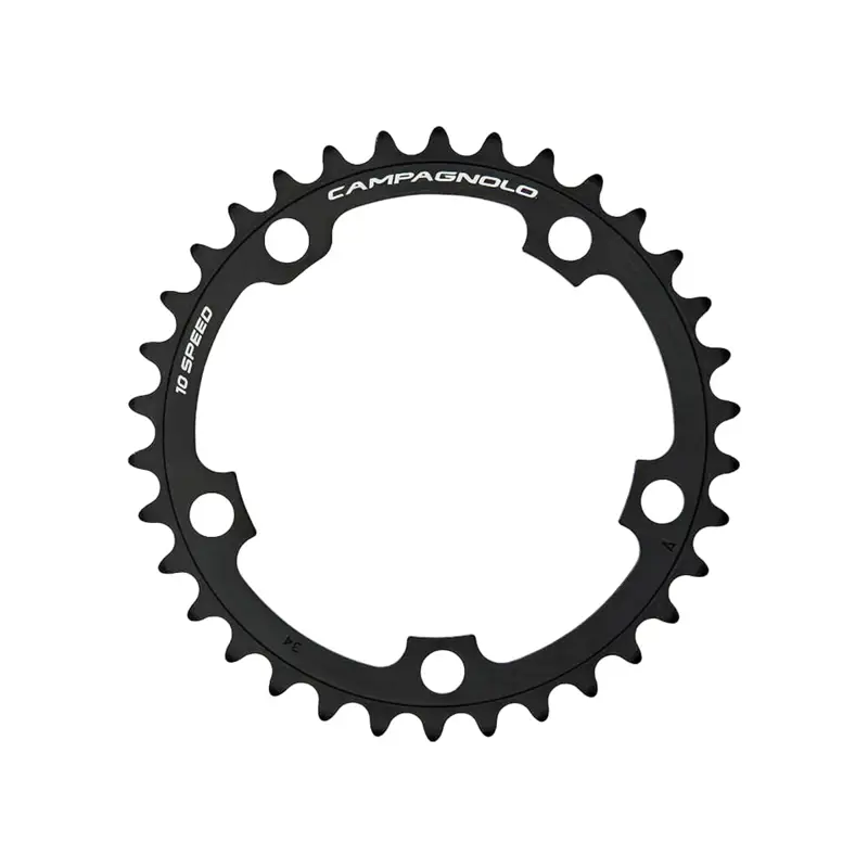 Balfes Bikes Campagnolo Veloce 10 Speed Chainring 34t in Black | Free postage over £30, £10 off first order, price match & 0% finance.
