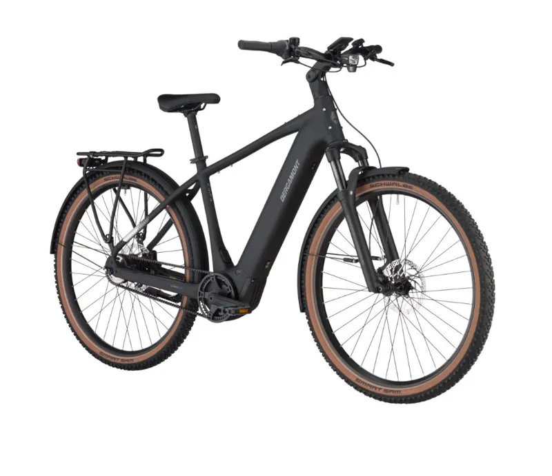 Bergamont E-Horizon SUV 20 Belt Electric Hardtail Mountain Bike 2025 in Black Matt-1