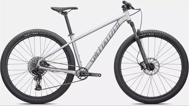 ONE OFF Specialized Rockhopper Expert Hardtail Mountain Bike Small 2024 in Silver Black
