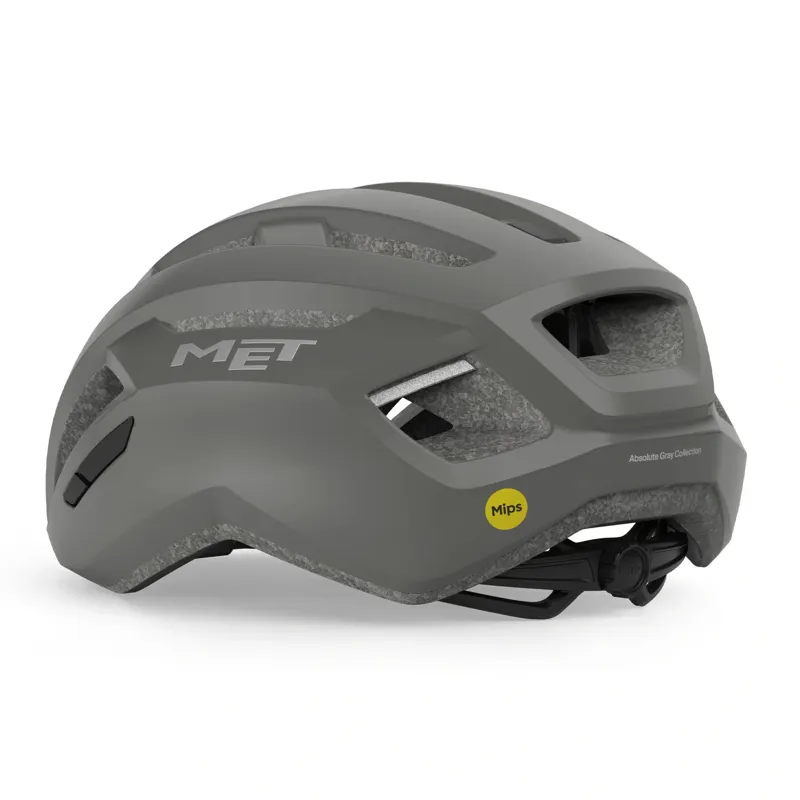 MET Vinci Mips Road Bike Helmet in Absolute Grey-2