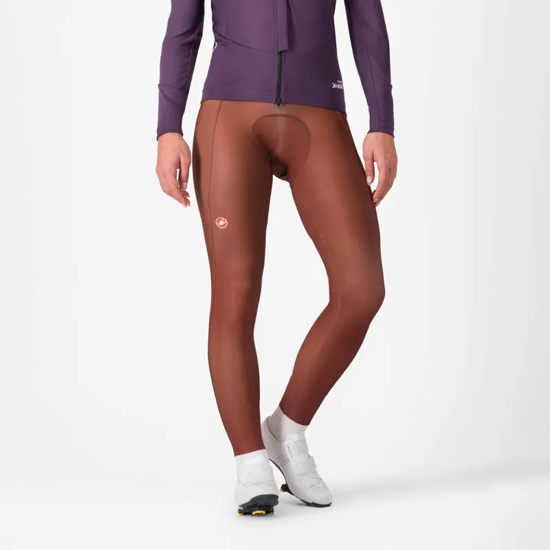 Balfes Bikes Castelli Espresso DT Women's Bib Tights in Deep Mocha | Free postage over £30, £10 off first order, price match & 0% finance.