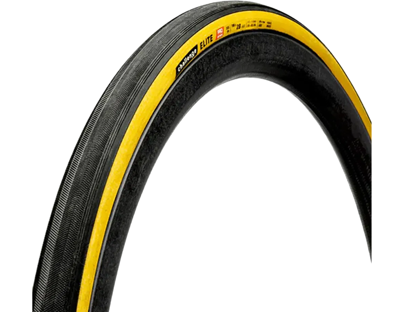 Challenge Elite Pro Handmade Clincher Road Tyre in Tan