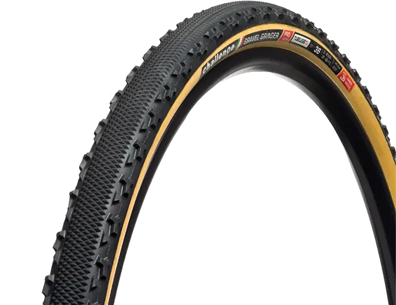 Challenge Gravel Grindet Tubeless Gravel Tyre in Tanwall-1