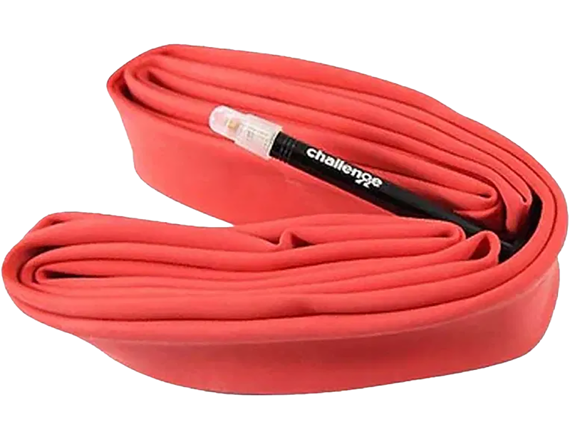Challenge Latex Inner Tube 700x24/32mm Presta 48 mm in Red