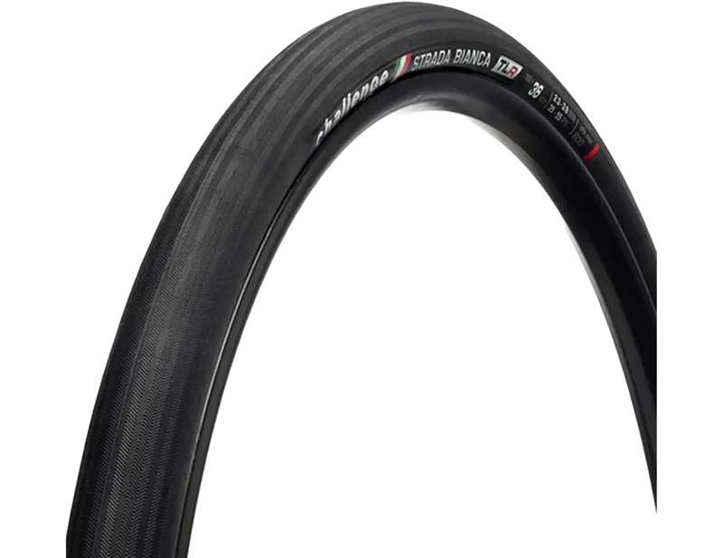 Challenge Strada Bianca Race TLR 700x30 Gravel Tyre in Black