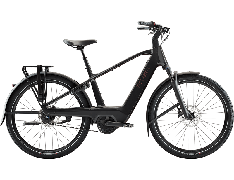 Trek Charter+ 4 Nexus 5 Belt 540 Wh Electric Hybrid Bike 2027 in Dark Web
