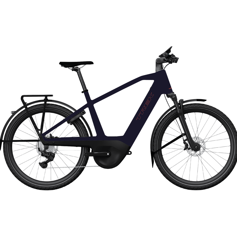 Balfes Bikes Trek Charter+ 4 Nexus 5 Belt 540 Wh Electric Hybrid Bike 2027 in Covellite Blue | Free postage over £30, £10 off first order, price match & 0% finance.