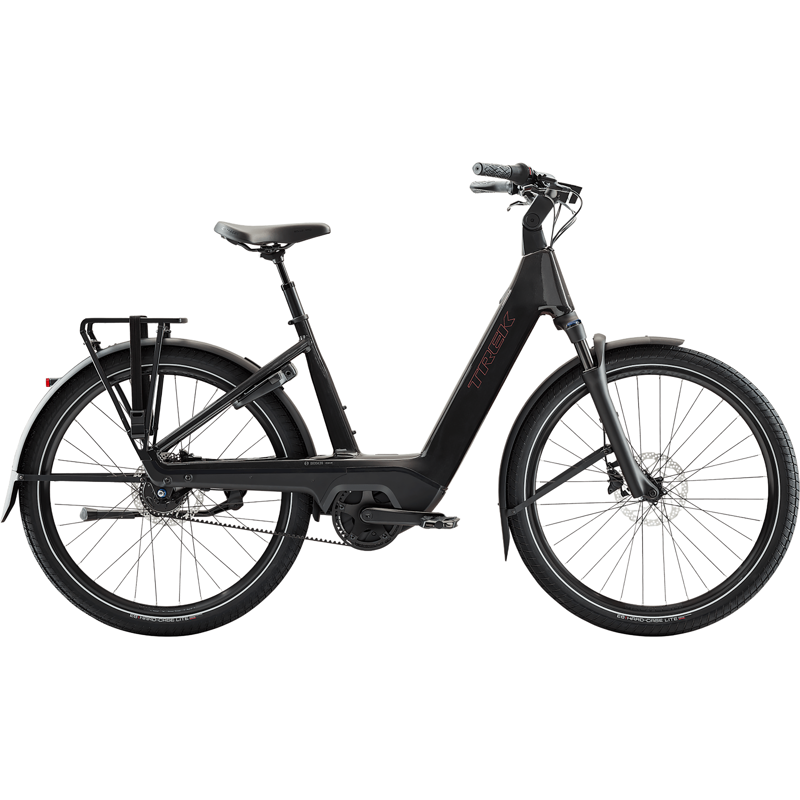 Balfes Bikes Trek Charter+ 4 Nexus 5 Belt 800 Wh Lowstep Electric Hybrid Bike 2027 in Dark Web | Free postage over £30, £10 off first order, price match & 0% finance.