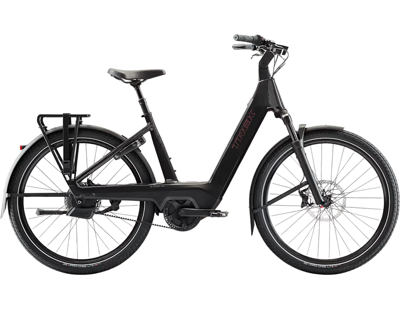 Trek Charter+ 5 Auto 800 Wh Lowstep Electric Hybrid Bike 2027 in Dark Web
