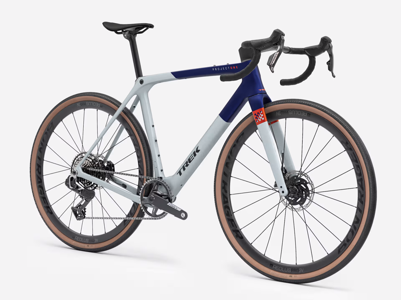 Trek Checkmate SLR 7 AXS 2026 in Matte Hex Blue/Plasma Grey Pearl-1