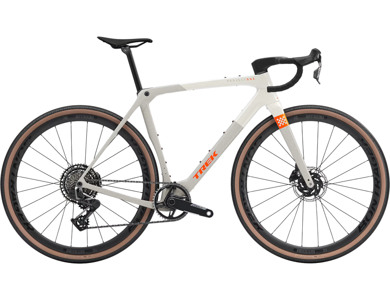 Trek Checkmate SLR 7 AXS 2026 in Era White/Buff Beige